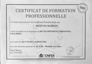 Certificat en développement personnel